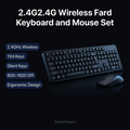 2.4G Wireless Keyboard & Mouse Set